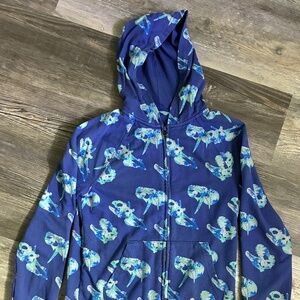 DINOSAUR ZIP-UP HOODIE